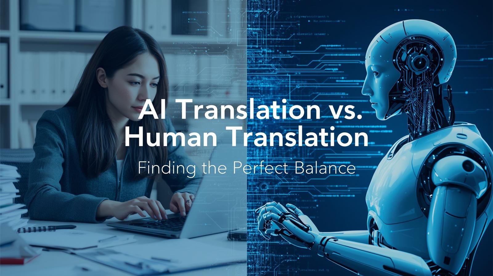 AI Translation vs. Human Translation: Finding the Perfect Balance